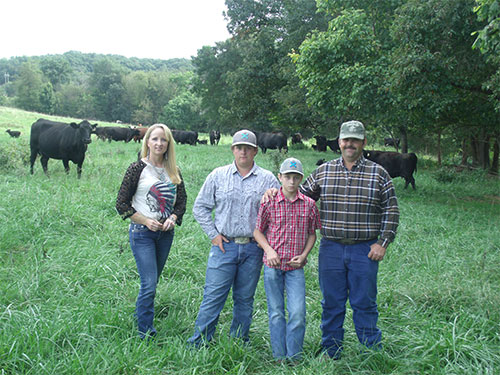 Bruce and Jennifer McCall with their sons 